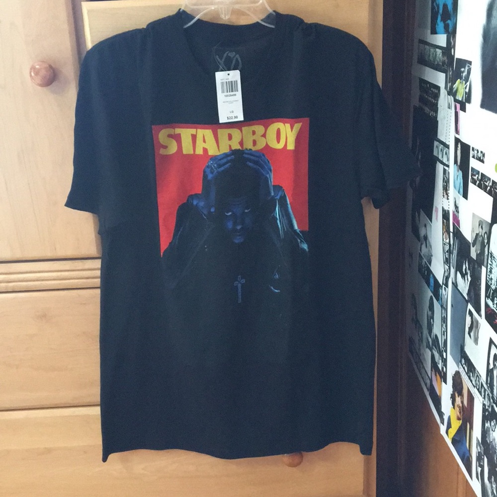 The Weeknd Starboy Hot Topic Tee Shirt